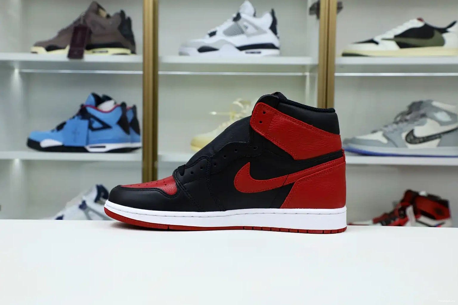RETRO JORDAN AIR 'BRED' Kimikick OG 1 HIGH 0403
